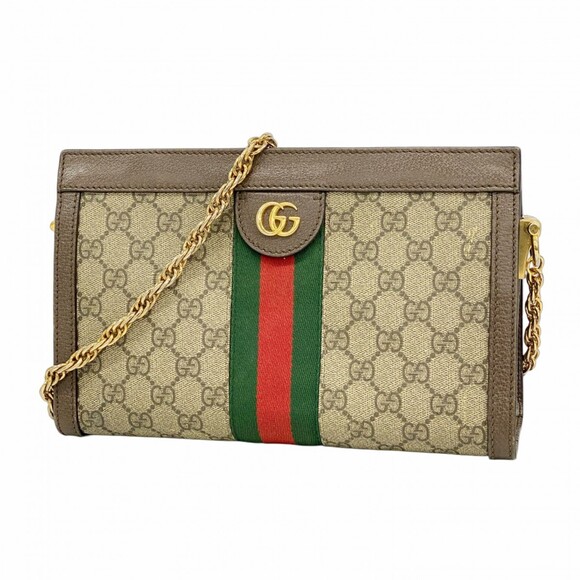Gucci Handbags - GUCCI Authentic Brown Shoulder Bag